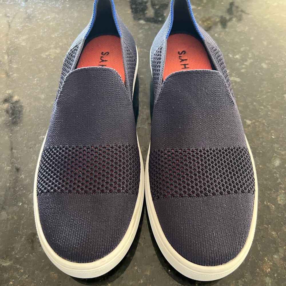 Rothy’s Original Slip-On Sneaker - Navy women’s size 9